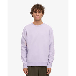 Distressed Edge Men Pigment Dye <b>Pullover</b> Faded Knit Crewneck Sweatshirt Vintage Street Wear Hipster Loose Fit <b>Jumper</b> - Product Image 3