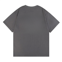 Nouveauté, t-shirt à manches courtes respirant et confortable, fabriqué en usine, impression en relief, logo et taille personnalisés, t-shirt pour homme