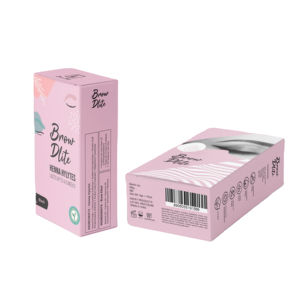 Kits de teinte de sourcils au henné à base de plantes de l'Inde Fournisseur en vrac de poudre de maquillage minéral Maquillage des yeux Exportateur en vrac avec différentes variantes - Product Image 1