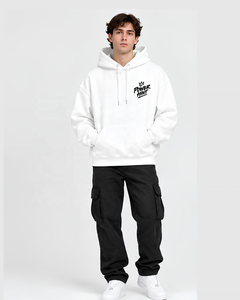 Reasonable Price Winter Sportwear Embroidered Puffer Printed Fleece <b>Hoodies</b> 100% Cotton Customizable Hoodie for Unisex - Product Image 3
