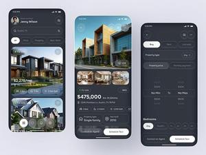 Développement d'applications mobiles pour ventes aux enchères immobilières, enchères en direct, listes de propriétés, notifications en temps réel, gestion des acheteurs et des vendeurs, stock - Product Image 2