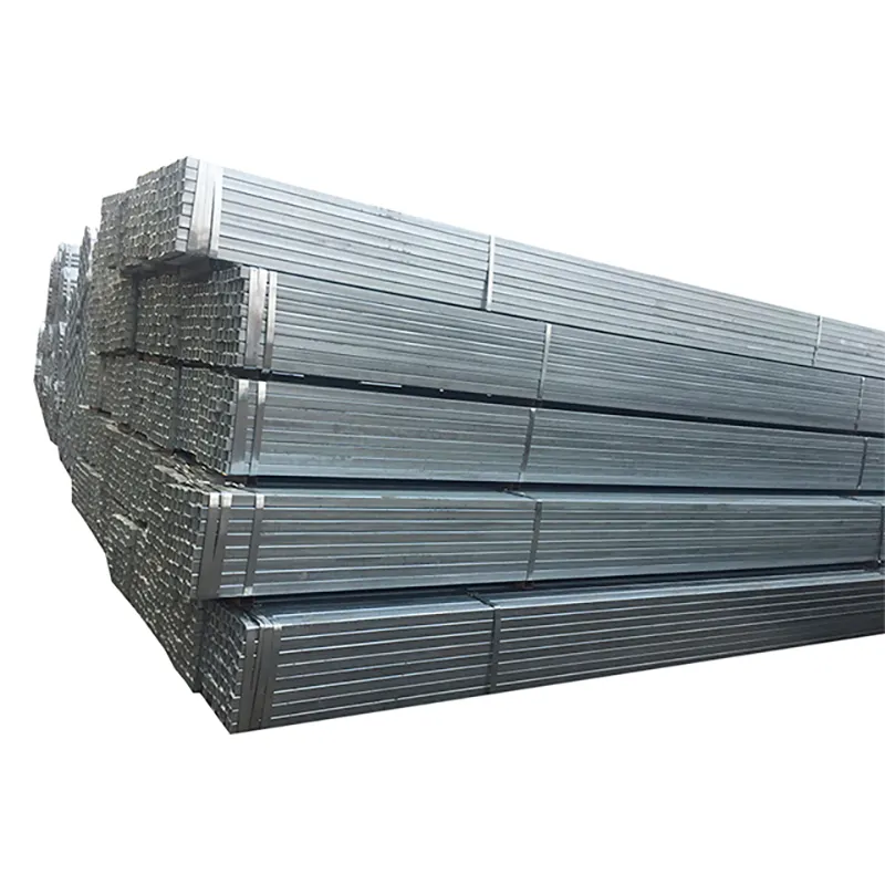 40x40 tube SHS hot dip 200*100 rectangle galvanized square steel pipe
