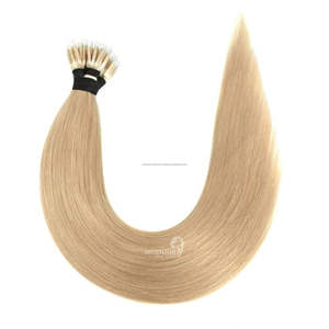 Extensions de cheveux humains Remy Nano Tip Keratin Cheveux blonds Double Drawn Prix de gros Pas de synthétique fabriqué au Vietnam - Product Image 2