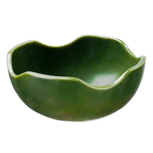 Bol au design avant-gardiste, bols de service en résine faits à la main, vaisselle décorative polie, origine indienne, respectueux de l'environnement - Product Image 1