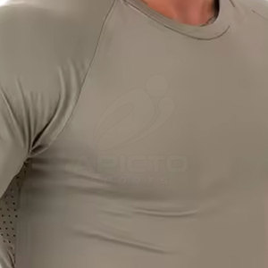 Traditional Pattern Spandex <b>Men</b> <b>Compression</b> <b>Shirts</b> Breathable Quick Dry Anti-UV Premium Quality Pre Shrunk Fabric Wholesale - Product Image 5