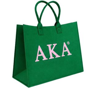 Sac fourre-tout en feutre vert pour femme, sac à main tendance, sac de shopping réutilisable, sac à bandoulière décontracté, sac de transport élégant, accessoire cadeau, usage quotidien - Product Image 5