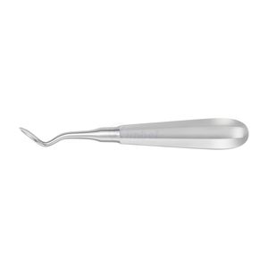 Élévateur de racine Flohr incurvé à pointe gauche en acier inoxydable – Outil chirurgical professionnel pour extraction dentaire - Product Image 1