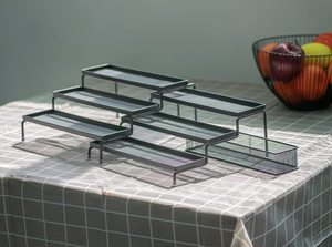 Étagère à épices rectangulaire portable en fer à 3 niveaux, anti-rouille, pour évier de cuisine, OEM/ODM Vietnam - Product Image 3