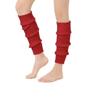 Women's Winter Leg Warmers Thick Knit Stretch Leg Sleeves Warm <b>Boot</b> <b>Covers</b> for Cold Weather Best Quality Latest design - Product Image 5