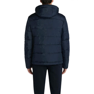 Chaqueta Acolchada de Lona Estilo Urbano, Elegante, Resistente al Viento e Impermeable, Corte Holgado, Informal y Moderna - Product Image 2