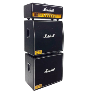 ลำโพงแอมพลิฟายเออร์ขนาดเล็ก 11.2 นิ้ว รุ่น Marshall 3 ตู้ไม้ทำมือ สำหรับตกแต่งบ้าน - Product Image 1