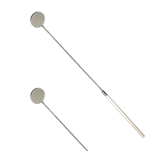 Laryngeal Mirror Manual Stainless Steel <b>Surgical</b> <b>Instrument</b> Set Metal Handle 260mm Length CE Certified High-quality Class I - Product Image 1
