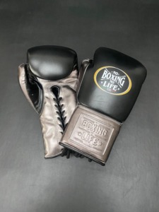 Guantes de Boxeo Estilo NBNL con Logotipo Personalizado, Guantes de Sparring Profesionales de Cuero Genuino con Protección de Espuma Multicapa - Product Image 3