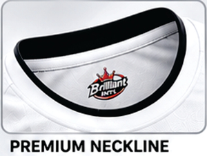 Ensemble de football unisexe personnalisé avec nom d'équipe, maillot à manches longues à imprimé géométrique blanc, short à taille élastique en polyester respirant - Product Image 3