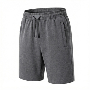 Unisex Winter Heavyweight <b>Fleece</b> <b>Shorts</b> for <b>Men</b> Women Soft Warm Comfortable Loose Fit Streetwear Casual Sports <b>Shorts</b> OEM ODM - Product Image 3