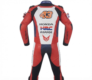 ชุดแข่งรถมอเตอร์ไซค์หนังแท้ Zonda Premium MotoCP แบบชิ้นเดียว/ชุดขับขี่พร้อม Hump ระดับ 2 CE ผลิตตามสั่ง - Product Image 2