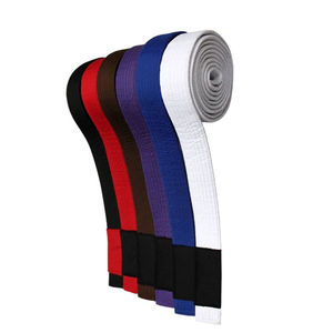 Ceintures de Judo et de BJJ de Haute Qualité 100% Coton, Ceinture d'Arts Martiaux BJJ Taille Haute, Écologique, Respirante, Extensible, Service OEM - Product Image 5