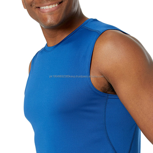 <b>Mens</b> Plus Size Bodybuilding Tank Tops <b>Slim</b> Fit Breathable Mesh Sports Vest Printed Fitness Sleeveless Singlets Knitted Weaving - Product Image 6