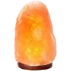 Multi-Functional Natural <b>Pink</b> <b>Salt</b> <b>Lamp</b> with Wooden Base 3-5kg Dimmable Air Ionizer ISO Certified By M <b>SALT</b> - Product Image 3