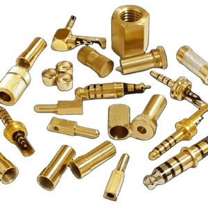 Composants en laiton CNC sur mesure, pièces usinées de précision pour applications industrielles, automobiles et électriques - Product Image 1