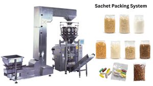 Empaquetadora automática de gránulos de caramelo de azúcar de pesadora multicabezal de 10 cabezales de alta calidad - Product Image 4