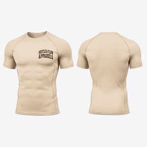 High Quality Short Sleeve <b>Compression</b> <b>Shirts</b> <b>For</b> <b>Men</b> Factory Direct Supply <b>Compression</b> <b>Shirts</b> In Bulk Quantity - Product Image 1