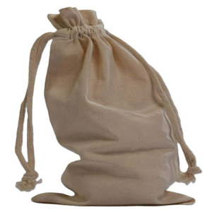 Bolsas de Tela Blancas de Algodón con Cordón, Personalizables al por Mayor, Bolsas de Lujo para Guardar Regalos, Reutilizables, con Logotipo Personalizable - Product Image 5