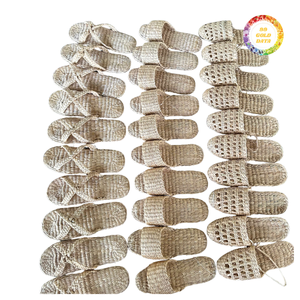Pantuflas Hechas a Mano con Fibra Natural, Zapatillas de Casa Trenzadas de Jacinto de Agua - Product Image 5