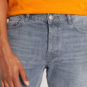 Pantalons en jean pour hommes urbains, coupe classique, en coton, tissu doux, pour un style quotidien et un confort de marche - Product Image 5