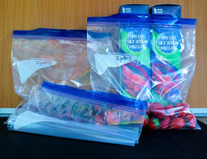 Double Zip Food <b>Bag</b> for Industrial Food Packaging Applications Supporting Secure Storage and Product Integrity - Product Image 6