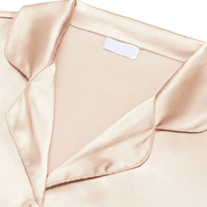Pyjama en satin de soie pour femme avec boutons sur le devant, prix de gros, tenue de nuit, pyjama pour la vente en ligne - Product Image 5