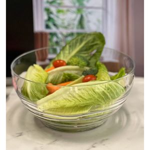 Ciotole in acrilico a ricciolo infrangibili grandi ciotole di plastica senza BPA per zuppa insalata cereali e snack usa e getta - Product Image 5