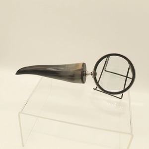 New Buffalo Horn Handle Eco-Friendly Handmade <b>Magnifying</b> Glass for Precision Reading and Classic Vintage Style High Quality - Product Image 4