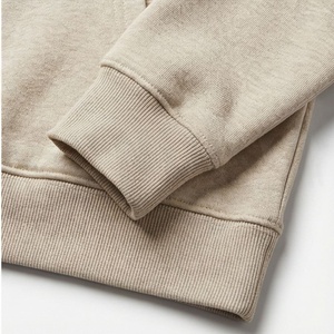 Sweat-shirt à capuche court en coton pour femme, logo personnalisé, pull-over féminin, grande taille, streetwear décontracté de haute qualité, vêtements de sport - Product Image 6