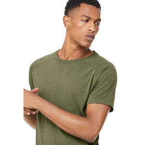 T-shirt d'été décontracté pour homme, 100% coton, écologique, à séchage rapide, respirant, léger et confortable, idéal pour le sport et la remise en forme - Product Image 6