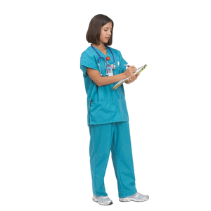 Ensemble de chemise personnalisée pour hommes et femmes chemise top cargo pantalon à manches courtes uniforme médical-OEM/ODM Sao Mai uniforme fabrication - Product Image 5