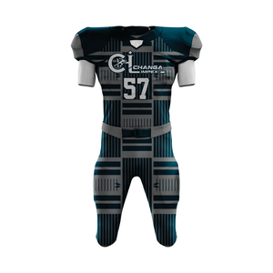 Uniforme de Fútbol Americano Sublimado Personalizado con Acabado Deportivo Premium - Product Image 1