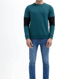Fleece Crewneck Men Sweatshirt Design Pakistan Made Long Sleeve 100% Cotton Thermal Breathable Sweat <b>Shirts</b> for Men - Product Image 1