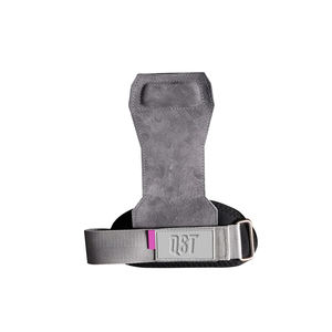 QST Guantes de gimnasia de cuero con acolchado en la palma y soporte para las muñecas para entrenamiento cruzado, Kettlebells, dominadas y levantamiento de pesas - Product Image 1