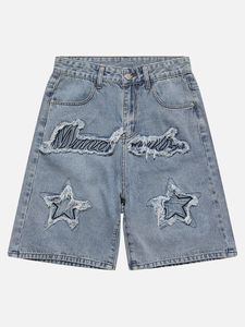 Trendy Men Denim Shorts Mid Waist <b>Button</b> <b>Fly</b> Casual Canvas Fabric Lightweight Breathable Fit Stylish Wash Durable Stitching - Product Image 2