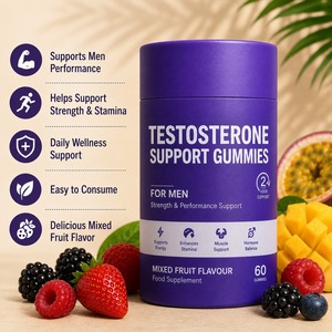 Gomitas de Apoyo para Hombres con Etiqueta Privada OEM, para Fuerza y Rendimiento - Product Image 4