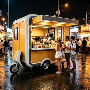 Carrito Resistente para Hot Dogs <span class=keywords><strong>y</strong></span> Salchichas Picantes con Parrilla, Vaporera <span class=keywords><strong>y</strong></span> Estación para Jalapeños, Ideal para Eventos Deportivos - Product Image 4