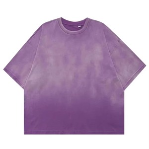 เสื้อยืดพรีเมียมผ้าฝ้าย 100% ทรงโอเวอร์ไซส์ เนื้อผ้าหนา รับผลิตเสื้อผ้า OEM ODM จากโรงงานผู้ผลิต - Product Image 4