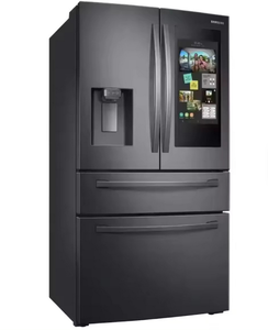 Refrigerador de 4 Puertas Francesas de la MEJOR MARCA, NUEVO, con Pantalla Táctil Inteligente y Dispensador de Agua, Color Negro, LISTO PARA ENVIAR - Product Image 2