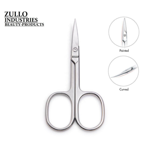 Ciseaux à ongles en acier inoxydable argenté de haute qualité, taille personnalisée, lame tranchante, outil de manucure et pédicure, prix de gros - Product Image 1