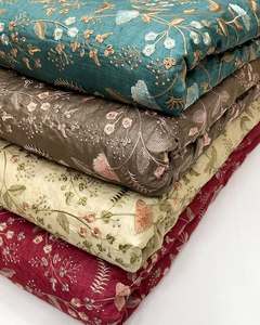 Tela de Encaje Bordado de Alta Calidad, Elegante Tela de Malla Estampada con Jacquard Floral para Vestidos de Novia y Decoración de Prendas - Product Image 3