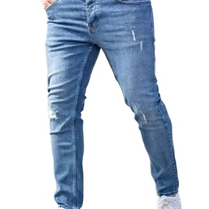 Pantalones Vaqueros de Mezclilla Transpirables para Hombre, Verano, Algodón/Spandex, Lavados, Precio Económico, Calidad Premium, Diseño Personalizado, Venta al Por Mayor - Product Image 6