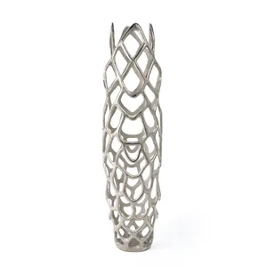 Vase à fleurs en fer forgé fait main de haute qualité pour les acheteurs, exportateurs et importateurs internationaux dans le monde entier – Table basse décorative moderne - Product Image 2