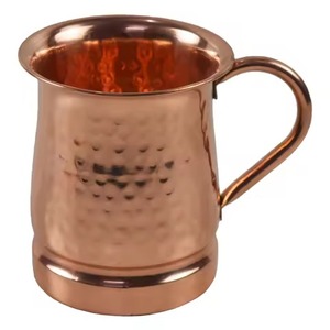 Taza Moderna Ecológica de Cobre para Moscow Mule, con Logotipo Personalizado, Acabado Liso, para Bar, Cocina, Restaurante, Fiestas, Servicio de Bebidas - Product Image 3