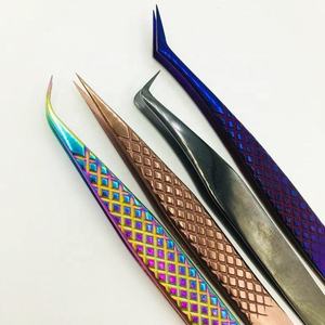 Pinzas Profesionales para Pestañas, Pinzas para Extensión de Pestañas 3D, Pinzas para Cejas, Excelente Cierre - Product Image 5